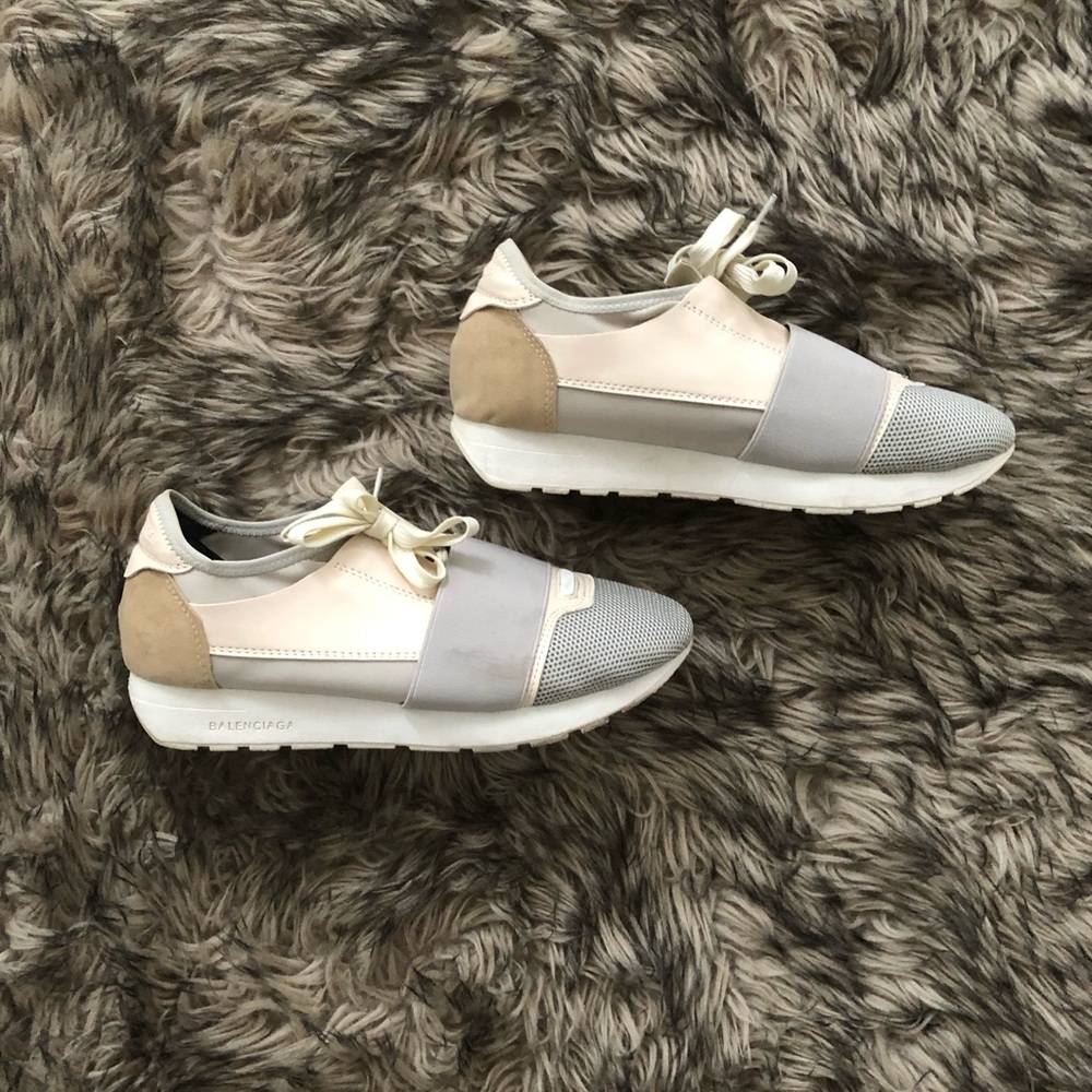 Beige Sneakers